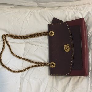 Coach Parker Oxblood